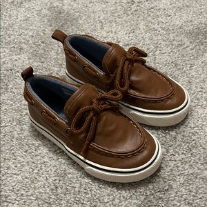 Classic Brown Kids Moccasins